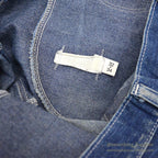 1980's DICKIES DENIM PAINTER PANTS / GORGEOUS FADE ... W31/L29