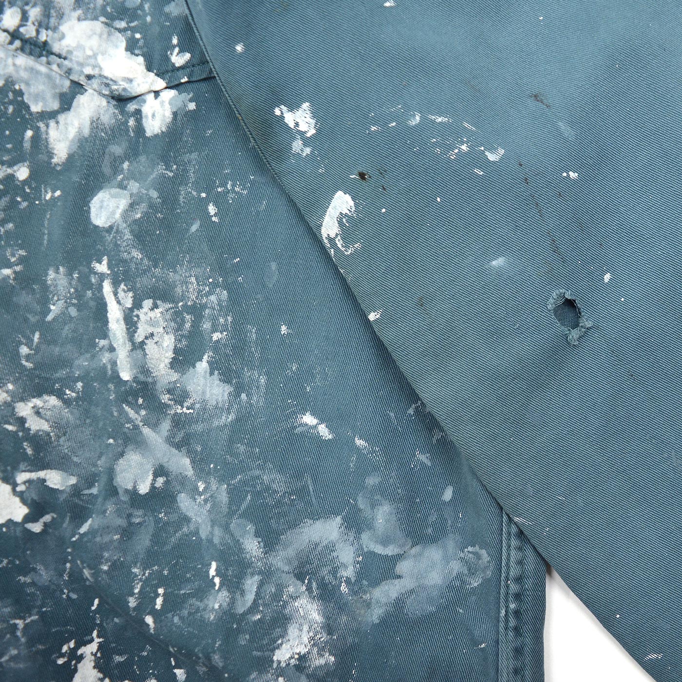 1960's DICKIES PAINT SPLATTER CHAIN STITCH WORK SHIRT ...