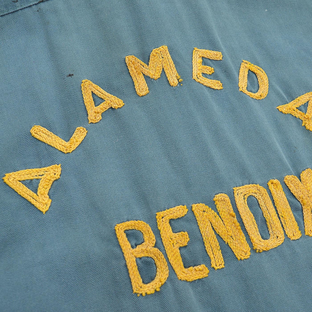 1960's DICKIES PAINT SPLATTER CHAIN STITCH WORK SHIRT ...