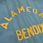 1960's DICKIES PAINT SPLATTER CHAIN STITCH WORK SHIRT ...