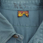 1960's DICKIES PAINT SPLATTER CHAIN STITCH WORK SHIRT ...