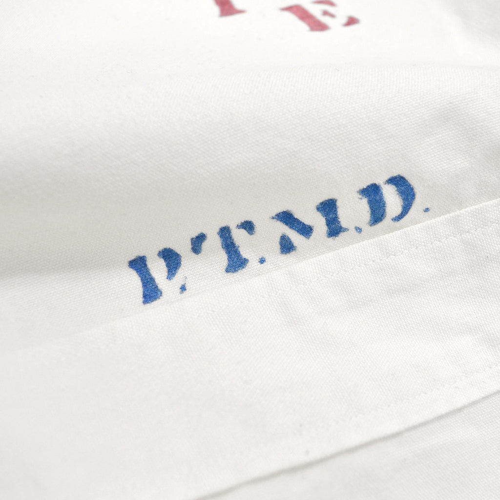 1950s U.S.A.F. MEDICAL DOCTOR SHIRT / STENCIL ... L-S
