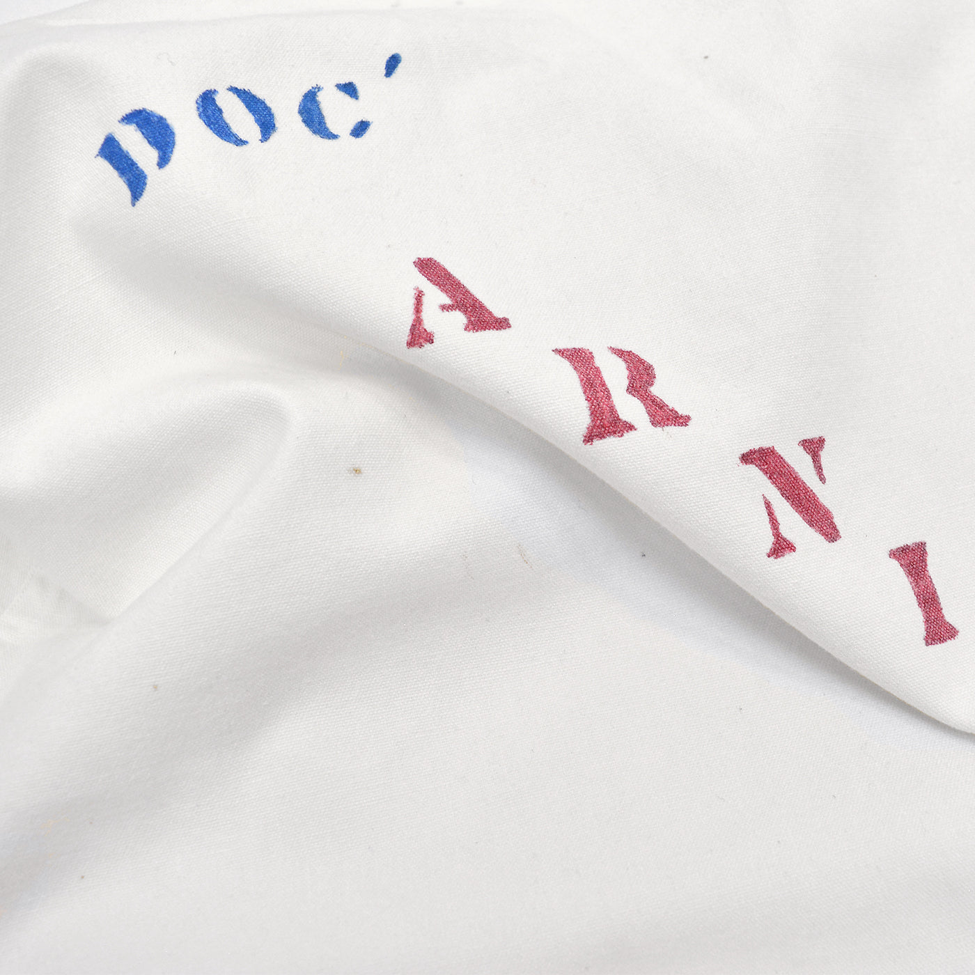 1950s U.S.A.F. MEDICAL DOCTOR SHIRT / STENCIL ... L-S