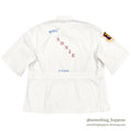 1950's U.S.A.F. MEDICAL DOCTOR SHIRT / STENCIL ... L-S