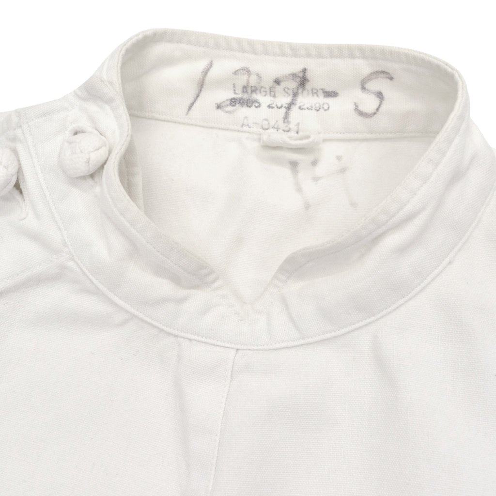 1950s U.S.A.F. MEDICAL DOCTOR SHIRT / STENCIL ... L-S