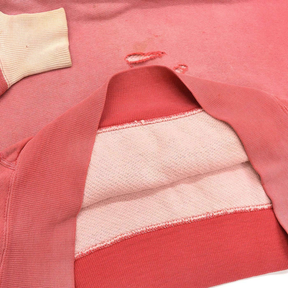 1950's OLD TWO-TONE DOUBLE FACE SWEAT HOODIE / INSANE FADED, BEAUTIFUL WEAR ...