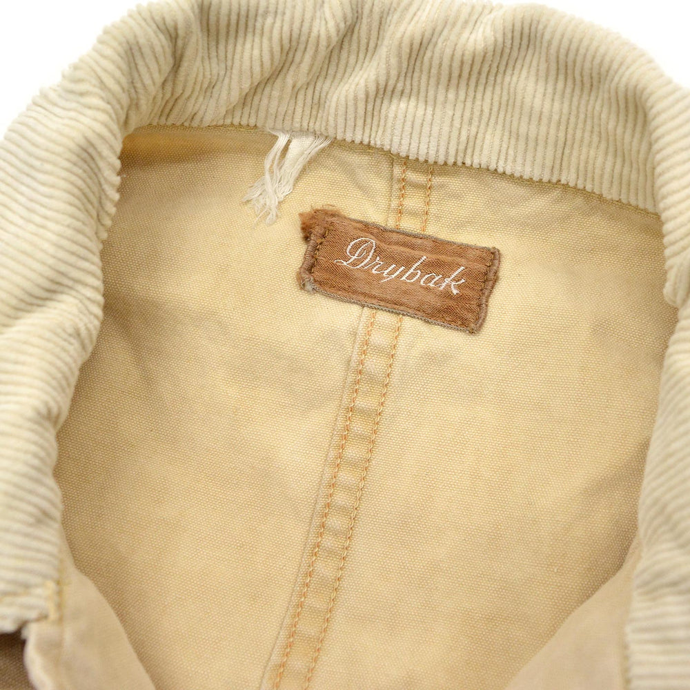 1950's DRYBAK HEAVY FADE HUNTING JACKET / CUT OFF SLEEVES...