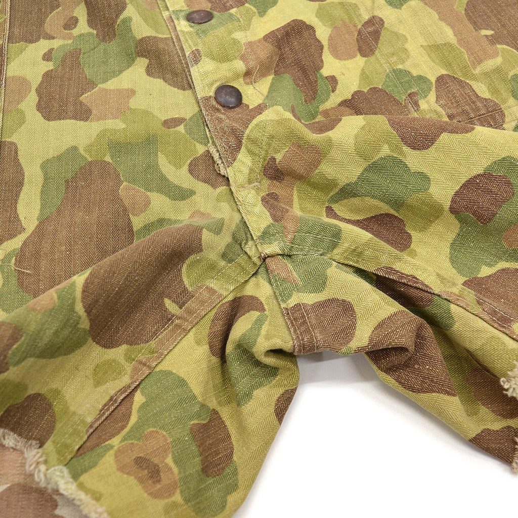 1940s USMC P-42 1st FROGSKIN CAMO PANTS / CUT-OFF ... W36