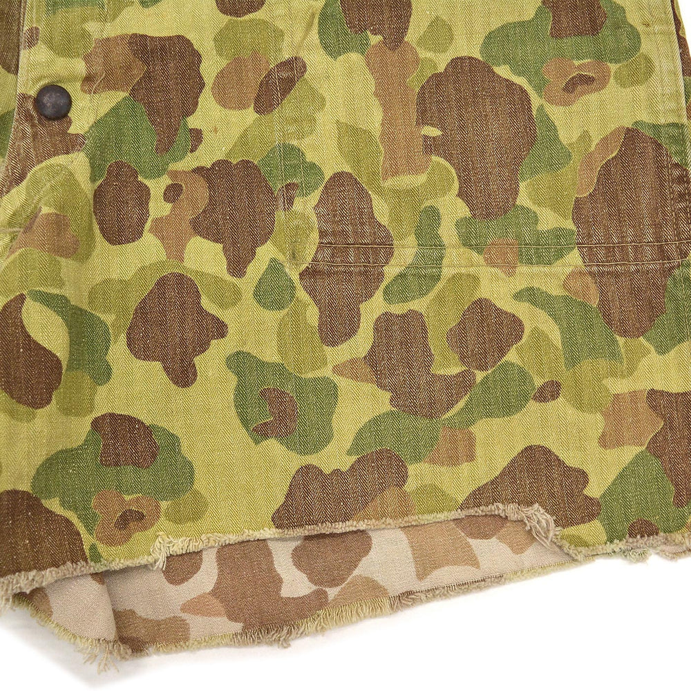 1940s USMC P-42 1st FROGSKIN CAMO PANTS / CUT-OFF ... W36