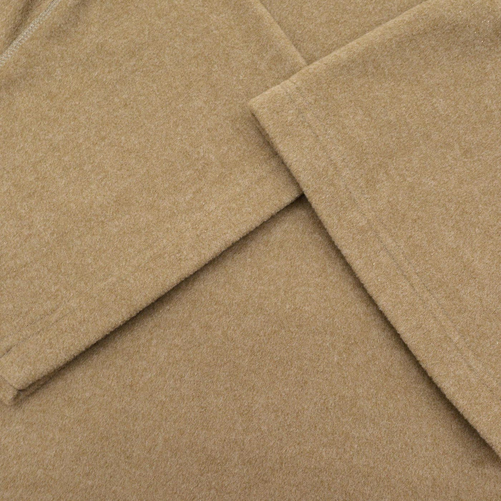 1990's EARLY WINTERS POLARTEC FLEECE TEE / LIGHT BROWN ... L