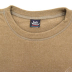 1990's EARLY WINTERS POLARTEC FLEECE TEE / LIGHT BROWN ... L