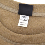 1990's EARLY WINTERS POLARTEC FLEECE TEE / LIGHT BROWN ... L