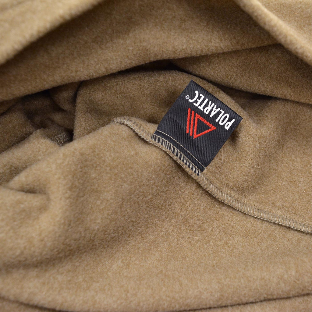 1990's EARLY WINTERS POLARTEC FLEECE TEE / LIGHT BROWN ... L