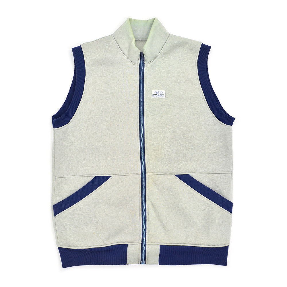 ~1980s EARLY WINTERS NYLON PILE VEST / RARE ... L