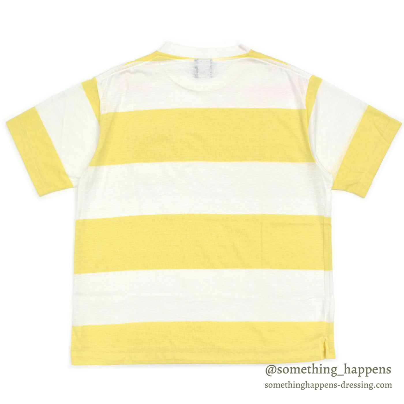 1980s DEADSTOCK EDDIE BAUER WIDE STRIPE POCKET T-SHIRT ... L