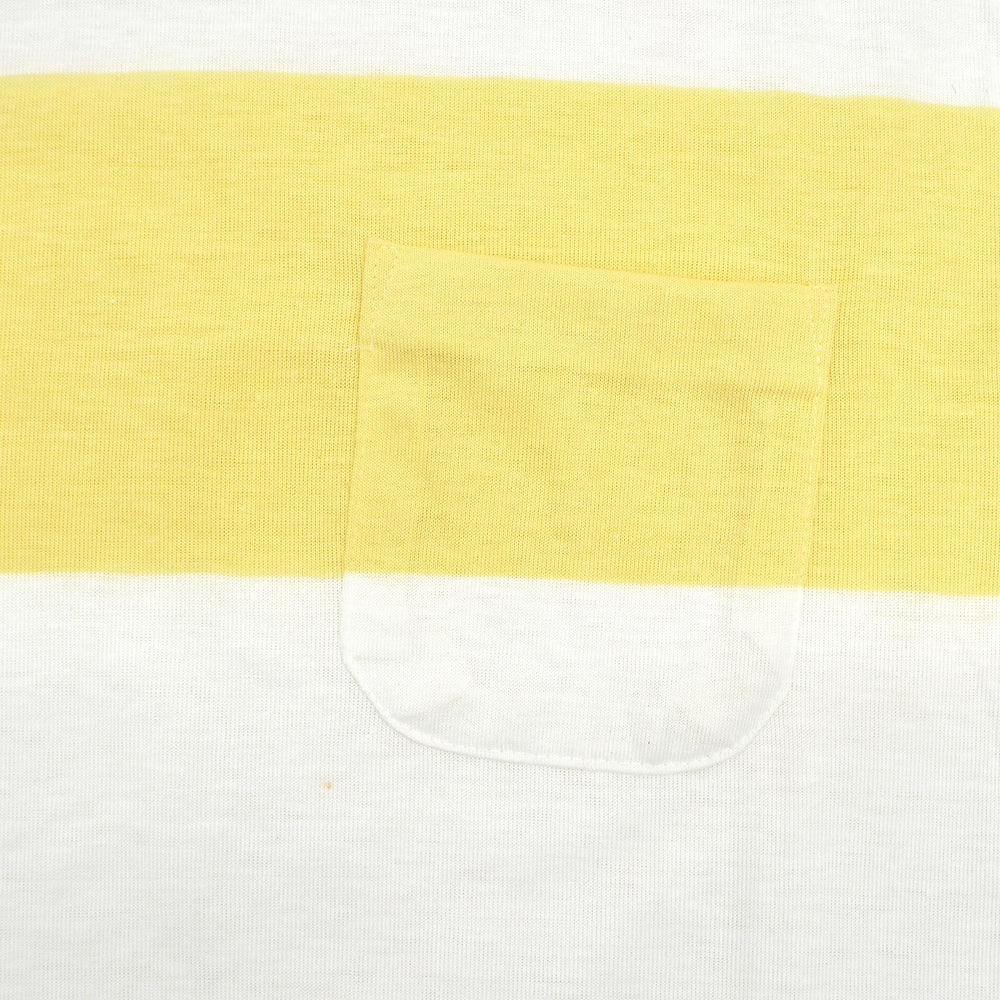 1980s DEADSTOCK EDDIE BAUER WIDE STRIPE POCKET T-SHIRT ... L