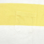1980s DEADSTOCK EDDIE BAUER WIDE STRIPE POCKET T-SHIRT ... L