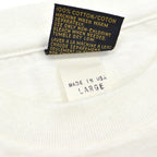 1980s DEADSTOCK EDDIE BAUER WIDE STRIPE POCKET T-SHIRT ... L