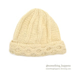 1970's~ EDDIE BAUER CABLE KNIT WOOL BEANIE ...