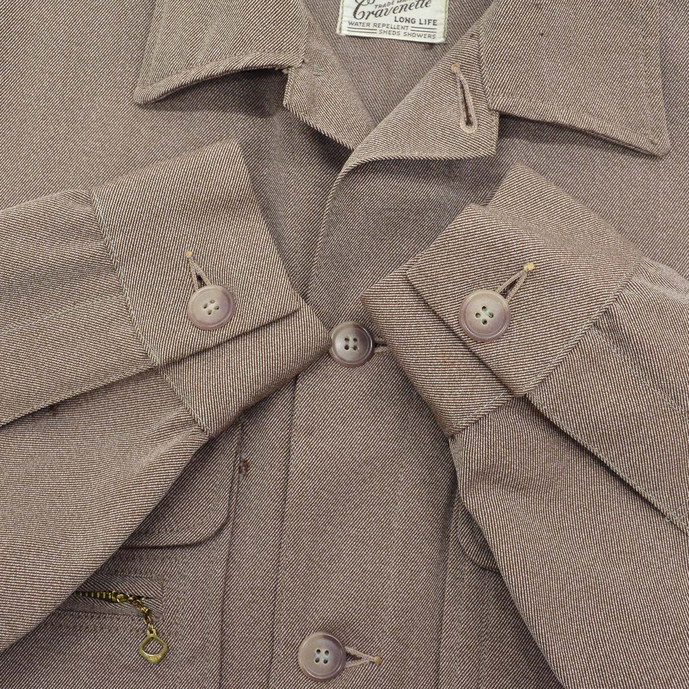 1960's EDDIE BAUER WOOL WHIPCORD JACKET / UNUSUAL COLOR ...
