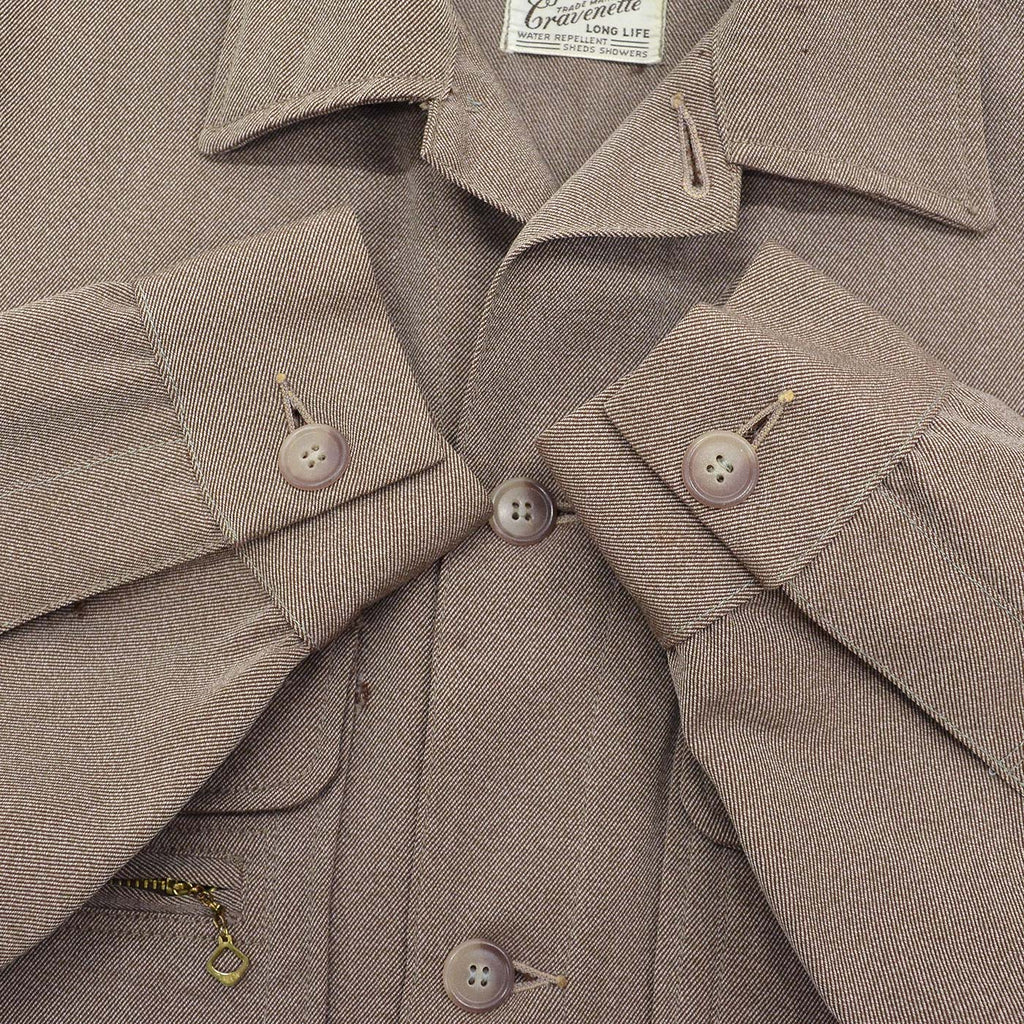 1960's EDDIE BAUER WOOL WHIPCORD JACKET / UNUSUAL COLOR ...