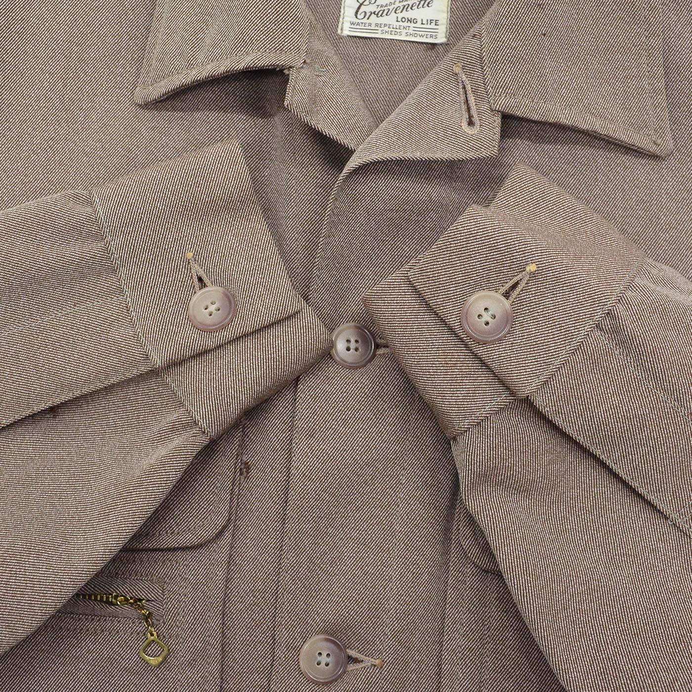 1960's EDDIE BAUER WOOL WHIPCORD JACKET / UNUSUAL COLOR ...