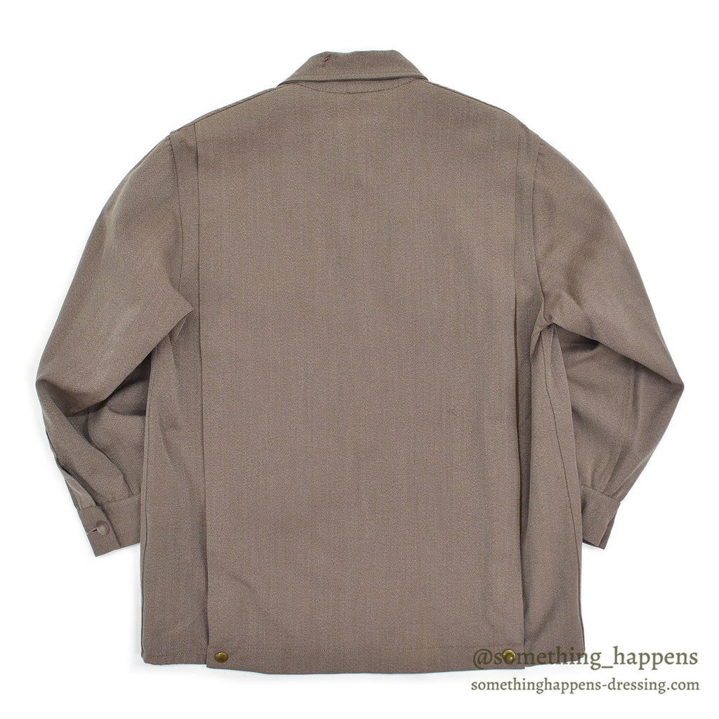 1960's EDDIE BAUER WOOL WHIPCORD JACKET / UNUSUAL COLOR ...