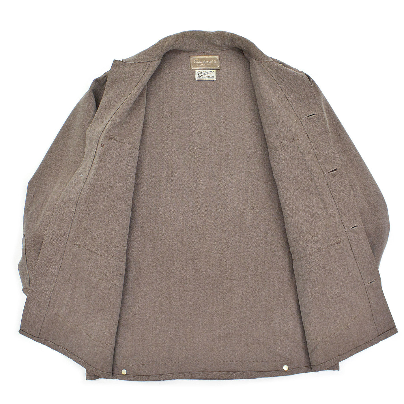1960's EDDIE BAUER WOOL WHIPCORD JACKET / UNUSUAL COLOR ...