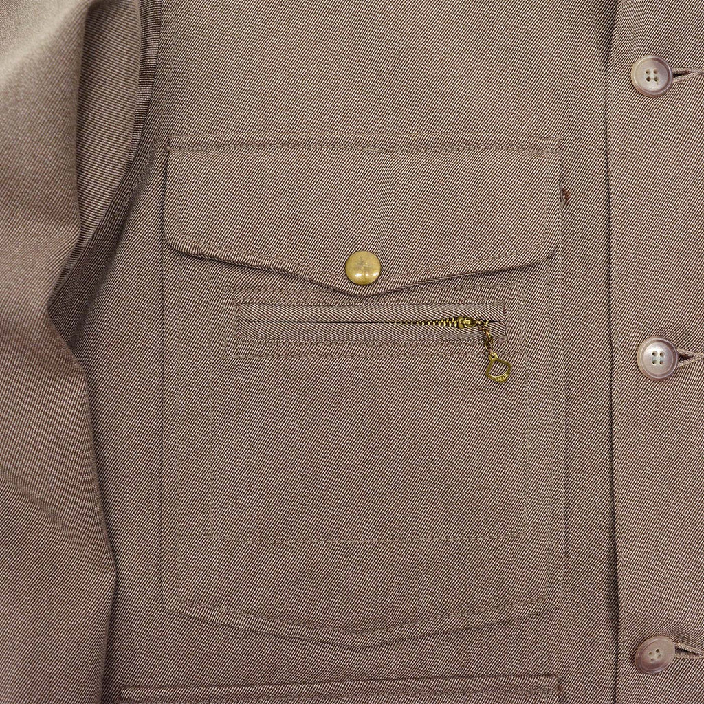 1960's EDDIE BAUER WOOL WHIPCORD JACKET / UNUSUAL COLOR ...