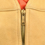 ~1960's ELKSKIN LEATHER VEST / UNUSUAL ZIPPER POCKETS ...