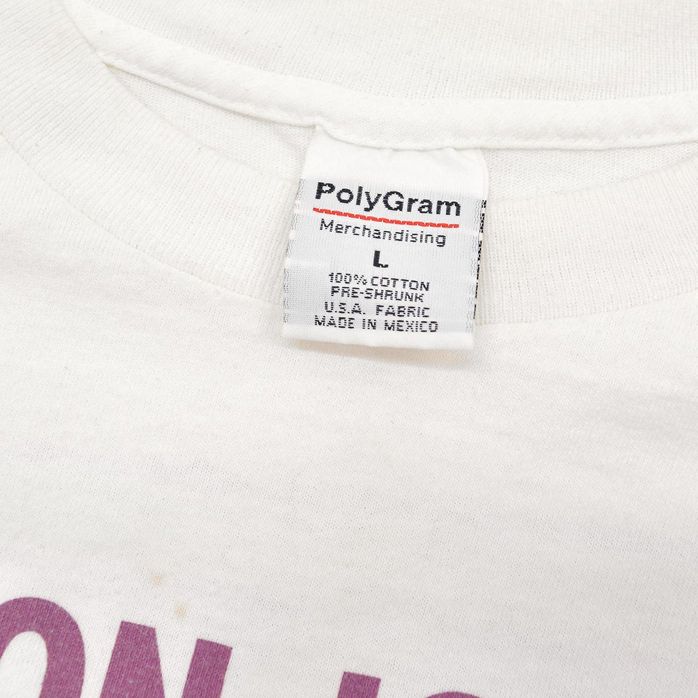1990's POLYGRAM ELTON JOHN THE BIG PICTURE TOUR T-SHIRT ... L