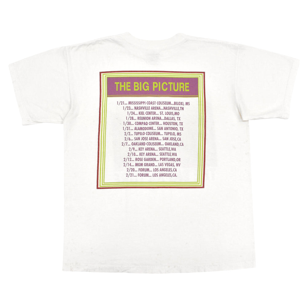 1990's POLYGRAM ELTON JOHN THE BIG PICTURE TOUR T-SHIRT ... L