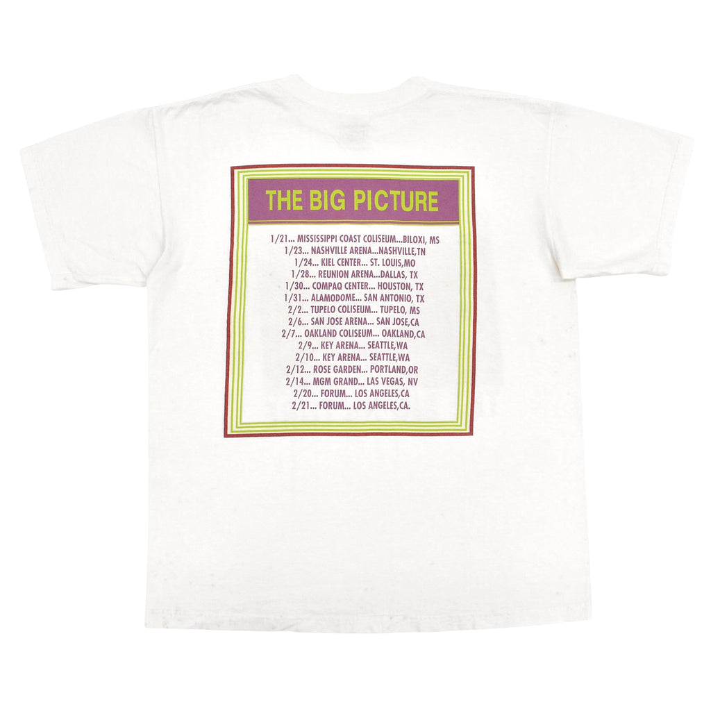 1990's POLYGRAM ELTON JOHN THE BIG PICTURE TOUR T-SHIRT ... L