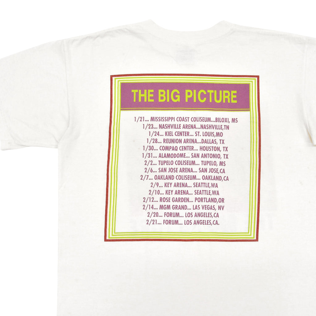 1990's POLYGRAM ELTON JOHN THE BIG PICTURE TOUR T-SHIRT ... L