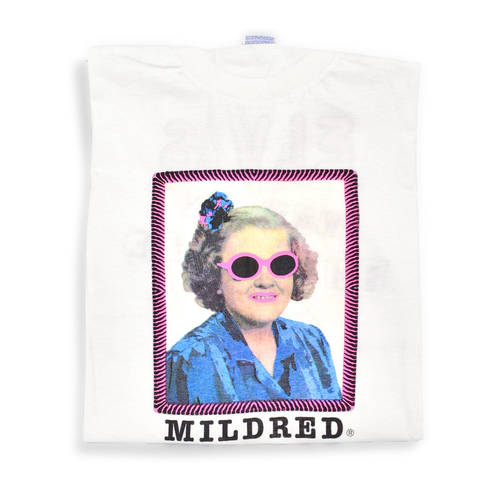 1990s DEADSTOCK HANES MILDRED ELVIS WAS AN IMBECILE PARODY T-SHIRT ... XL
