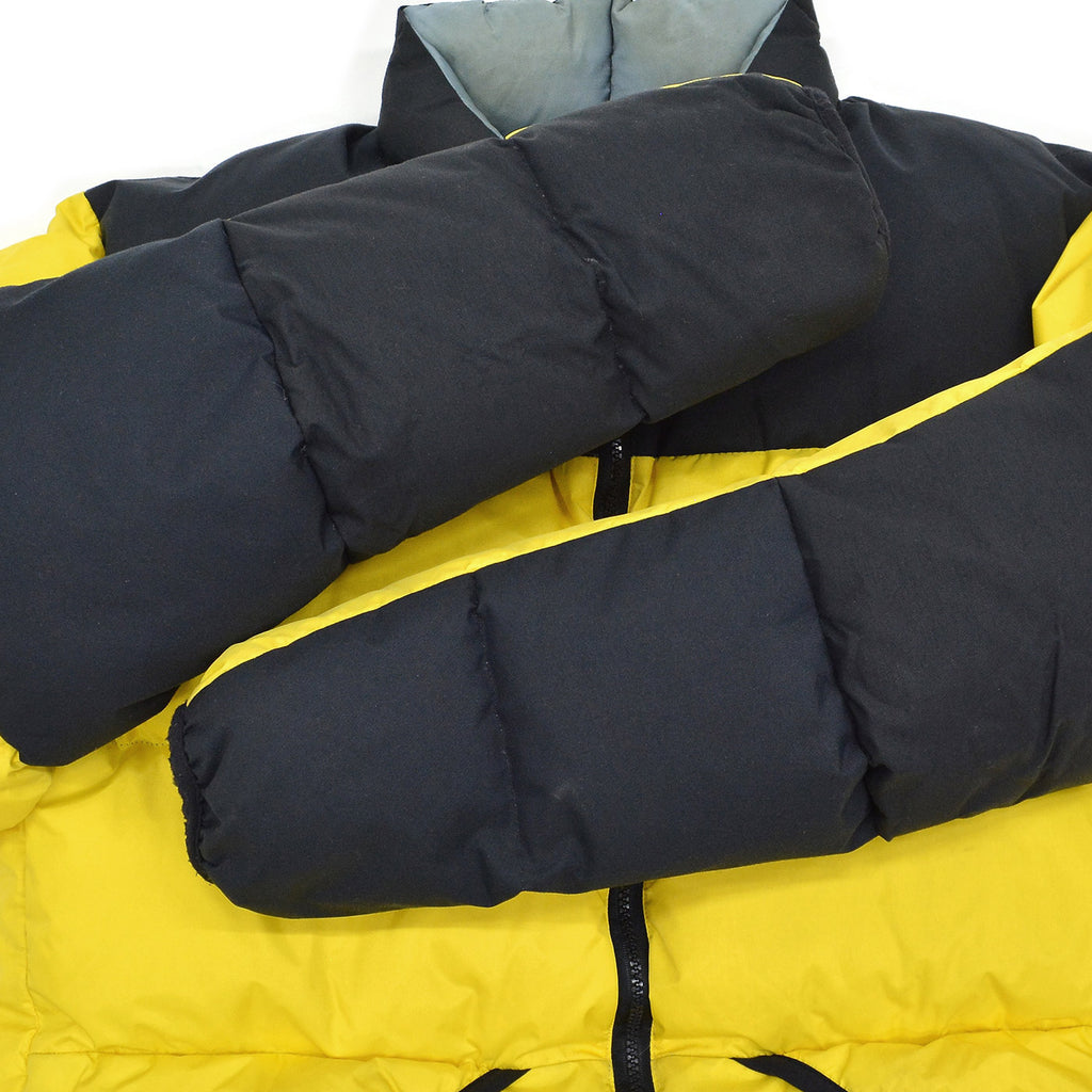 1990's FEATHERED FRIENDS TWO-TONE GOOSE DOWN JACKET...XL