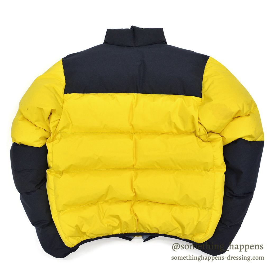 1990's FEATHERED FRIENDS TWO-TONE GOOSE DOWN JACKET...XL