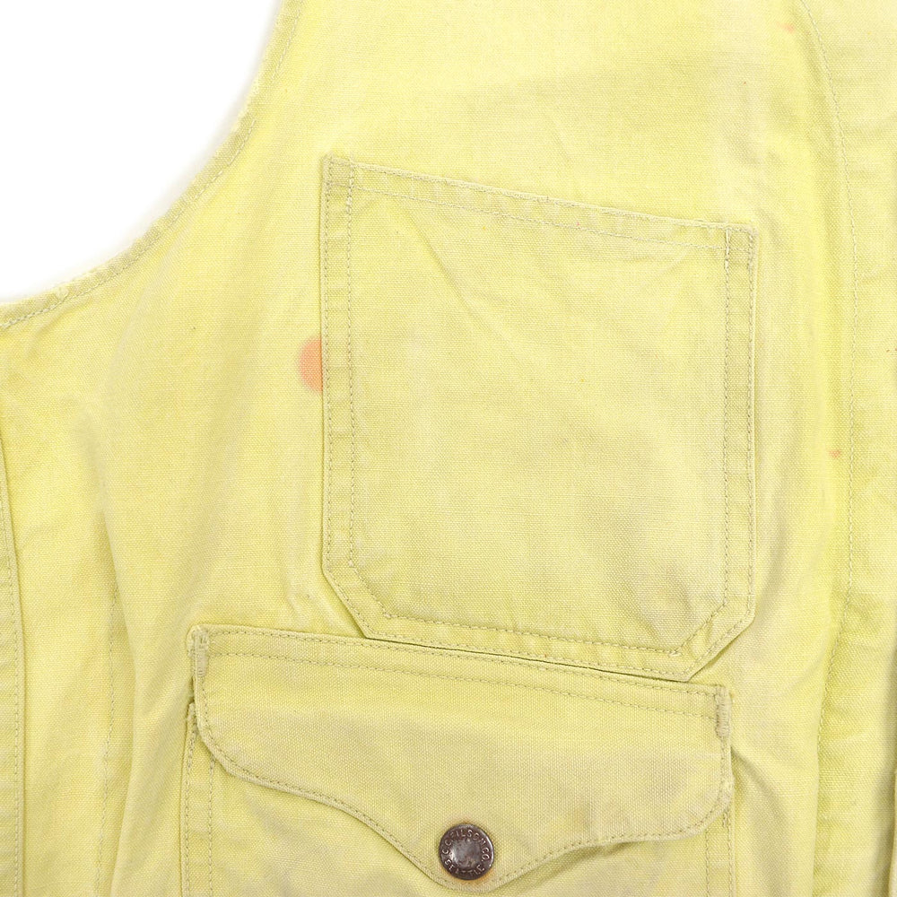 1950's~ FILSON CRUISER VEST / LEMON YELLOW ...