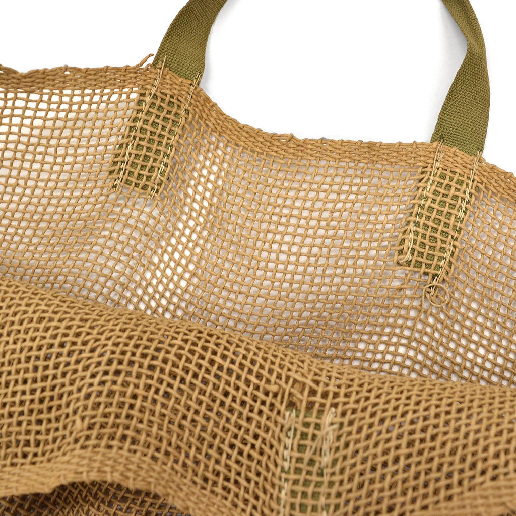 OLD PRIMITIVE BURLAP WORK TOTE BAG / RARE ...