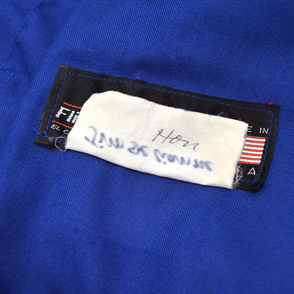 1980s FLIGHT SUITS LTD NOMEX FLIGHT JACKET / UNUSUAL ZIPPER DETAILS ...