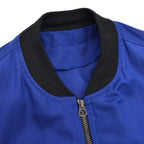 1980s FLIGHT SUITS LTD NOMEX FLIGHT JACKET / UNUSUAL ZIPPER DETAILS ...
