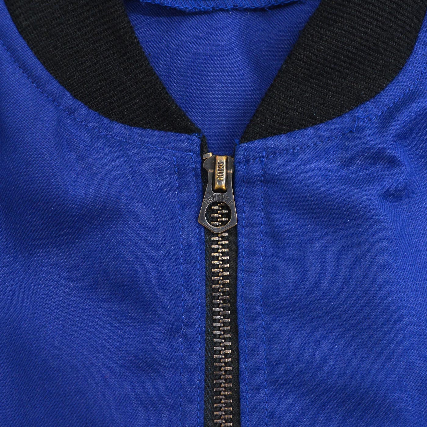 1980s FLIGHT SUITS LTD NOMEX FLIGHT JACKET / UNUSUAL ZIPPER DETAILS ...