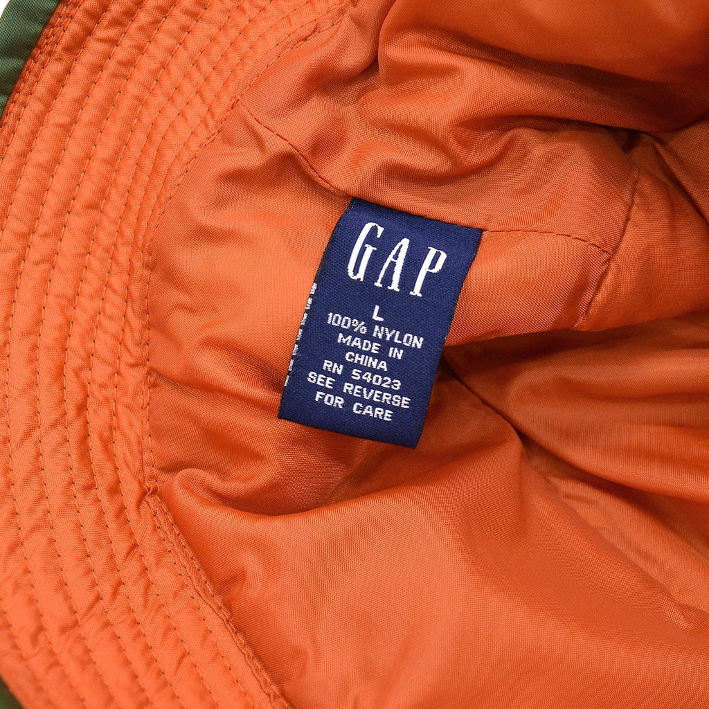 2000's GAP MA-1 INSPIRED NYLON HAT ... L