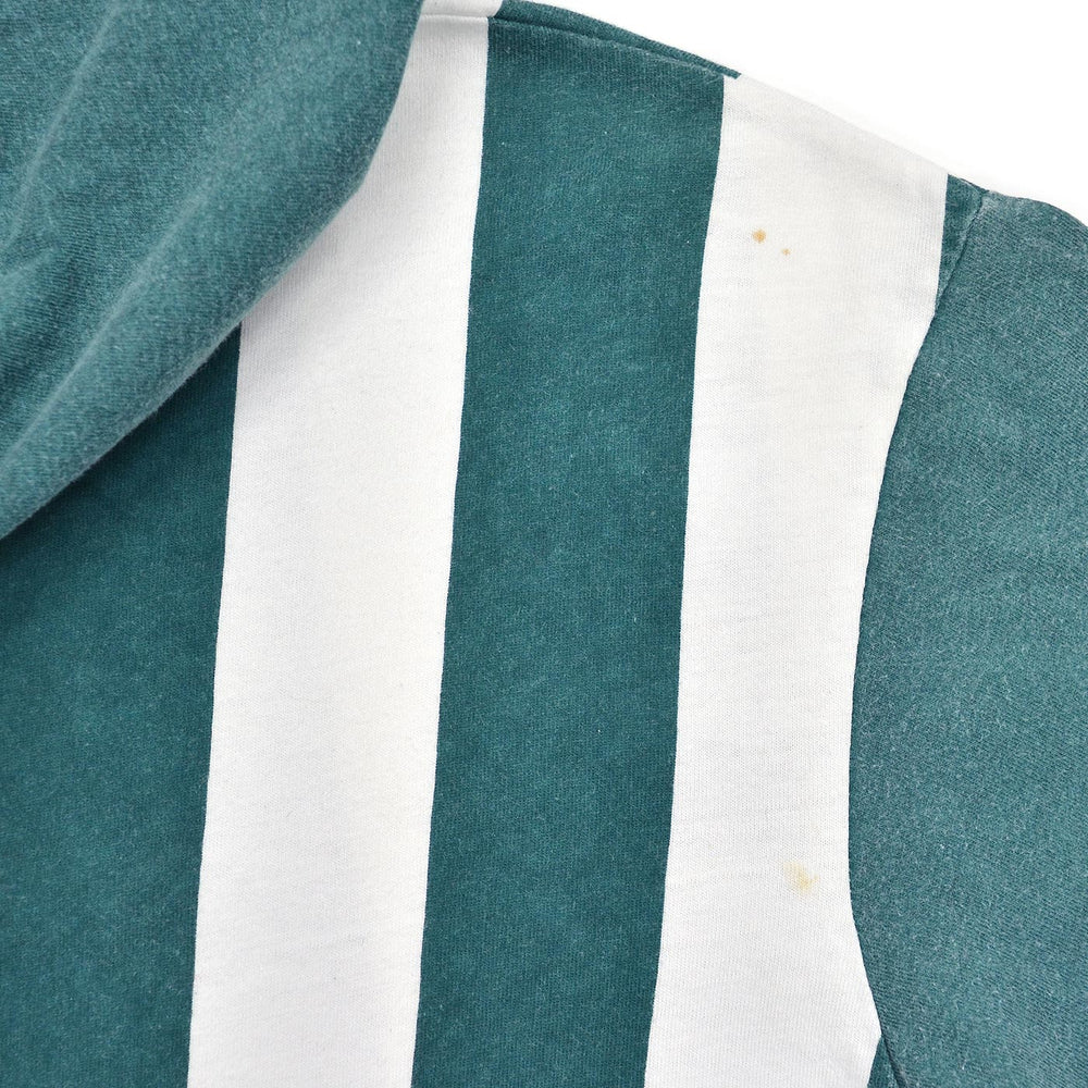1980's~ GAP STRIPED HOODIE T-SHIRT / MADE IN USA ... S