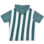 1980's~ GAP STRIPED HOODIE T-SHIRT / MADE IN USA ... S