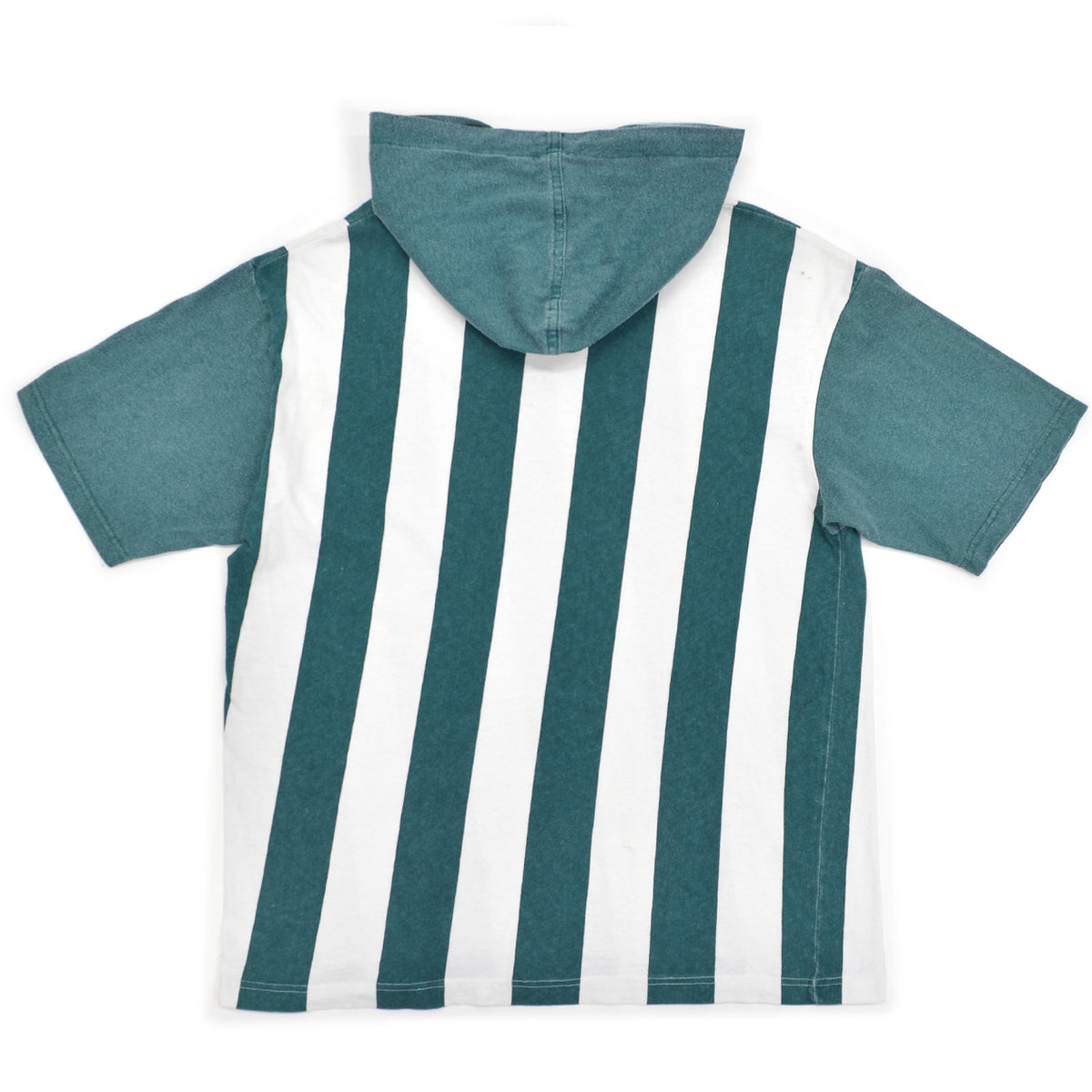 1980's~ GAP STRIPED HOODIE T-SHIRT / MADE IN USA ... S