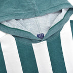 1980's~ GAP STRIPED HOODIE T-SHIRT / MADE IN USA ... S