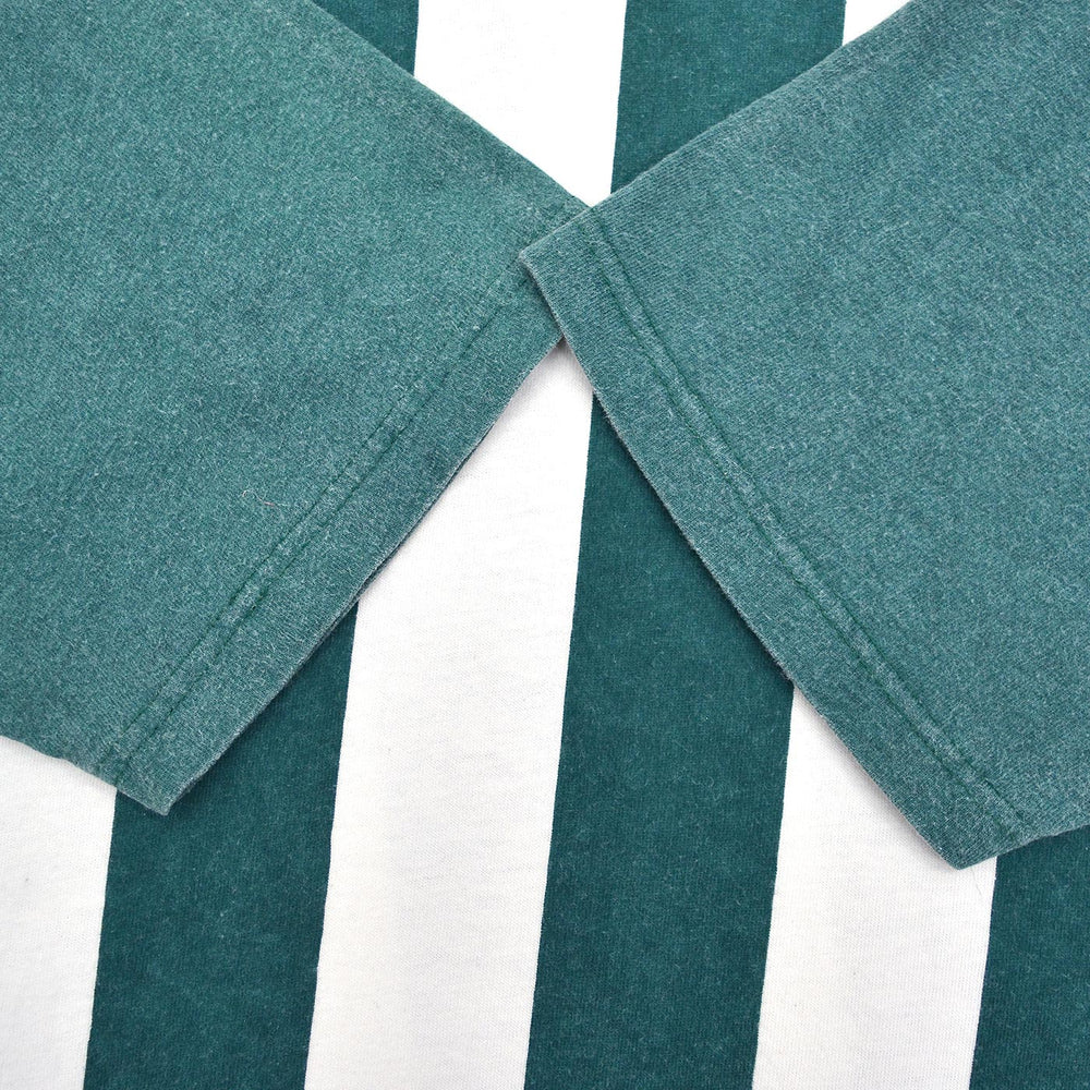 1980's~ GAP STRIPED HOODIE T-SHIRT / MADE IN USA ... S