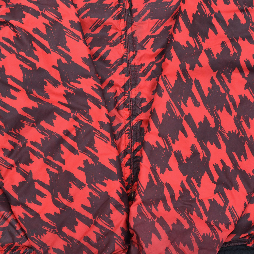 1960s OLD REVERSIBLE ABSTRACT PATTERN QUILTED JACKET ... XL