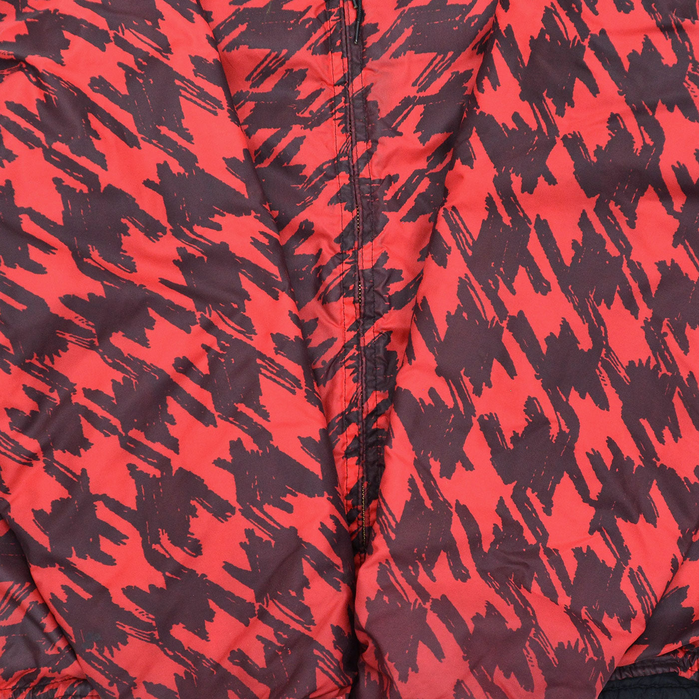 1960's OLD REVERSIBLE ABSTRACT PATTERN QUILTED JACKET ... XL